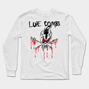 luke comb headbang Long Sleeve T-Shirt